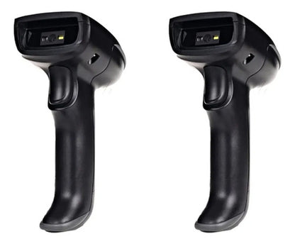 Lector Scanner Código Barra Qr Usb Con Cable Pack 2 Negro