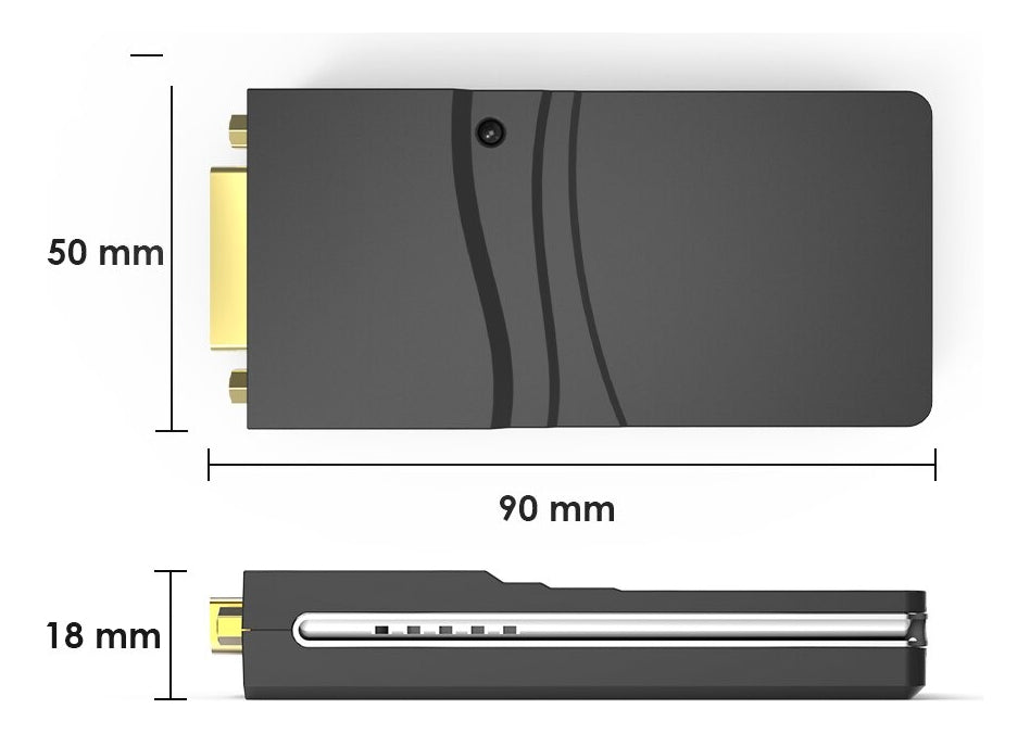 Conversor Tarjeta Video Usb 2.0 Soporta Dvi Vga Hdtv 1080