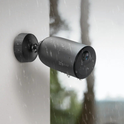 Camara Wifi Eb3 2c3wfl 2k Sirena Exterior Ezviz Gris Oscuro