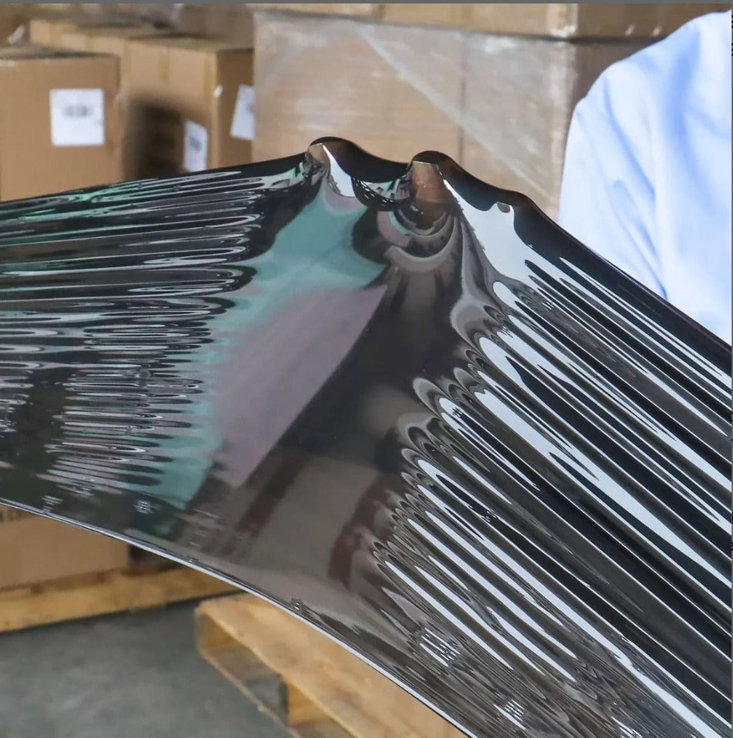 Film Stretch Embalaje Negro Alusa 260m X 50cm 1.9kg Grosor 2