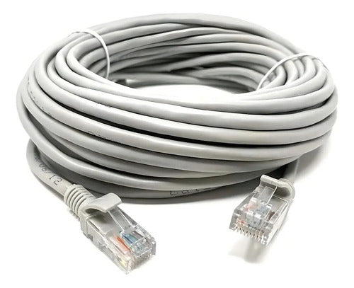Cable De Red Patch Cord, Cat. 6 Gris Rj-45 Ulink - 10 Metros