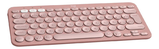 Teclado Portatil Compato Kebble Keys 2 K380s Logitech Rosa