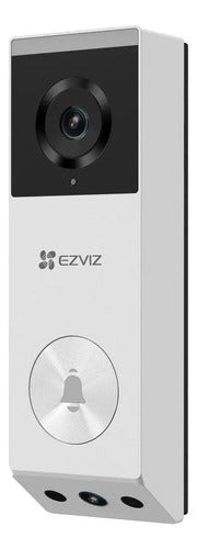 Timbre Inteligente Ep3x 2k Wifi Con Bateria Cs-ep3x2k Ezviz Color Blanco