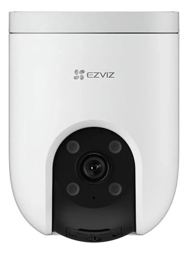 Cámara Panorámica Pt 360 Wifi H8c Pro 2k Ia Ezviz Blanco