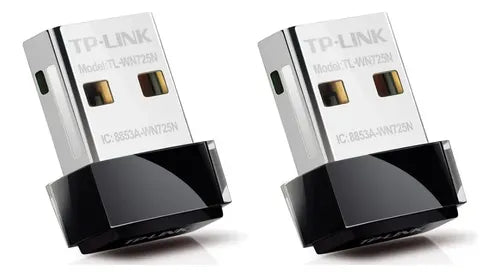 Adaptador Wifi Usb Inalámbrico 150mbps Wn725n Tplink Pack 2