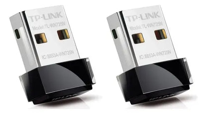 Adaptador Wifi Usb Inalámbrico 150mbps Wn725n Tplink Pack 2