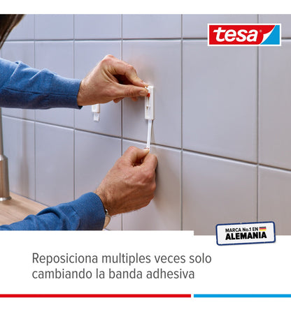 Pack 4 Blíster Clavo Adhesivo Para Azulejos Y Metal 3kg Tesa