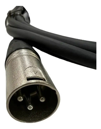 Cable De Audio Xlr Macho Hembra De 3 Mts Ul-mic-x2003