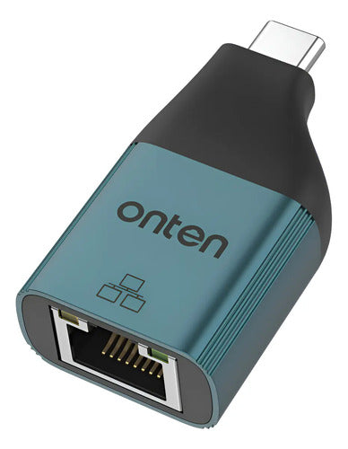 Hub Usb-c Rj45 Ethernet 100/10mbps Adaptador Onten Uc101h