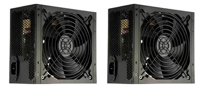 Fuente Poder Computadora Atx 650w Piv Conector 24 Pines X2 U Negro