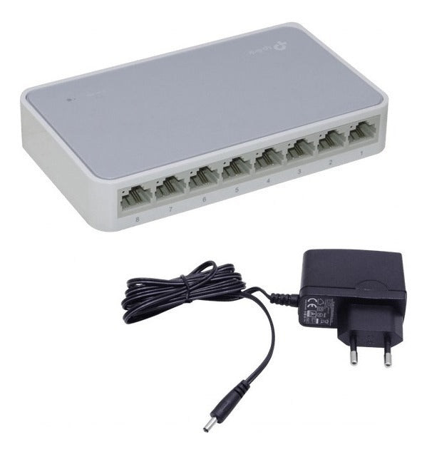 Switch Tp-link 8 Puertos 10/100mbps Tl-sf1008d Litewave