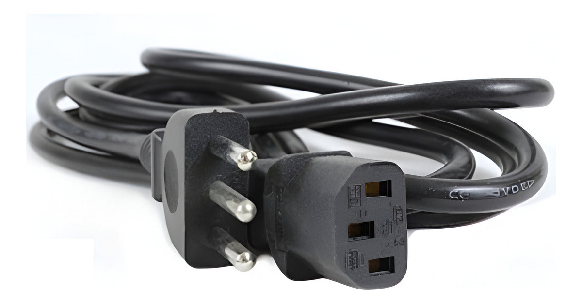 Cable Poder Pc Notebook 3 Mt Largo Reforzado C13