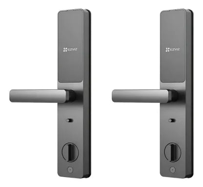 Cerradura Inteligente Dl05 Wifi Huella Wbcp Ezviz Pack 2 Negro