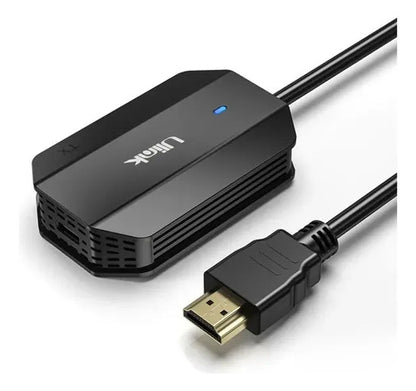 Adaptador Video Inalámbrico Hdmi Alta Definición Ulink Pack2 Negro