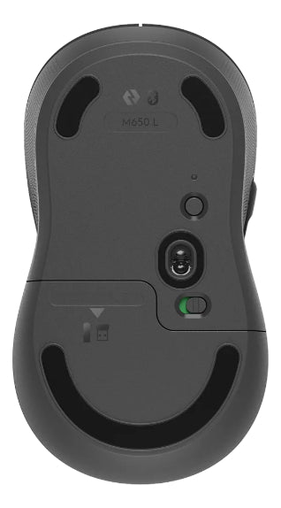 Mouse Inalámbrico Grande Logitech Signature M650 L Grafito