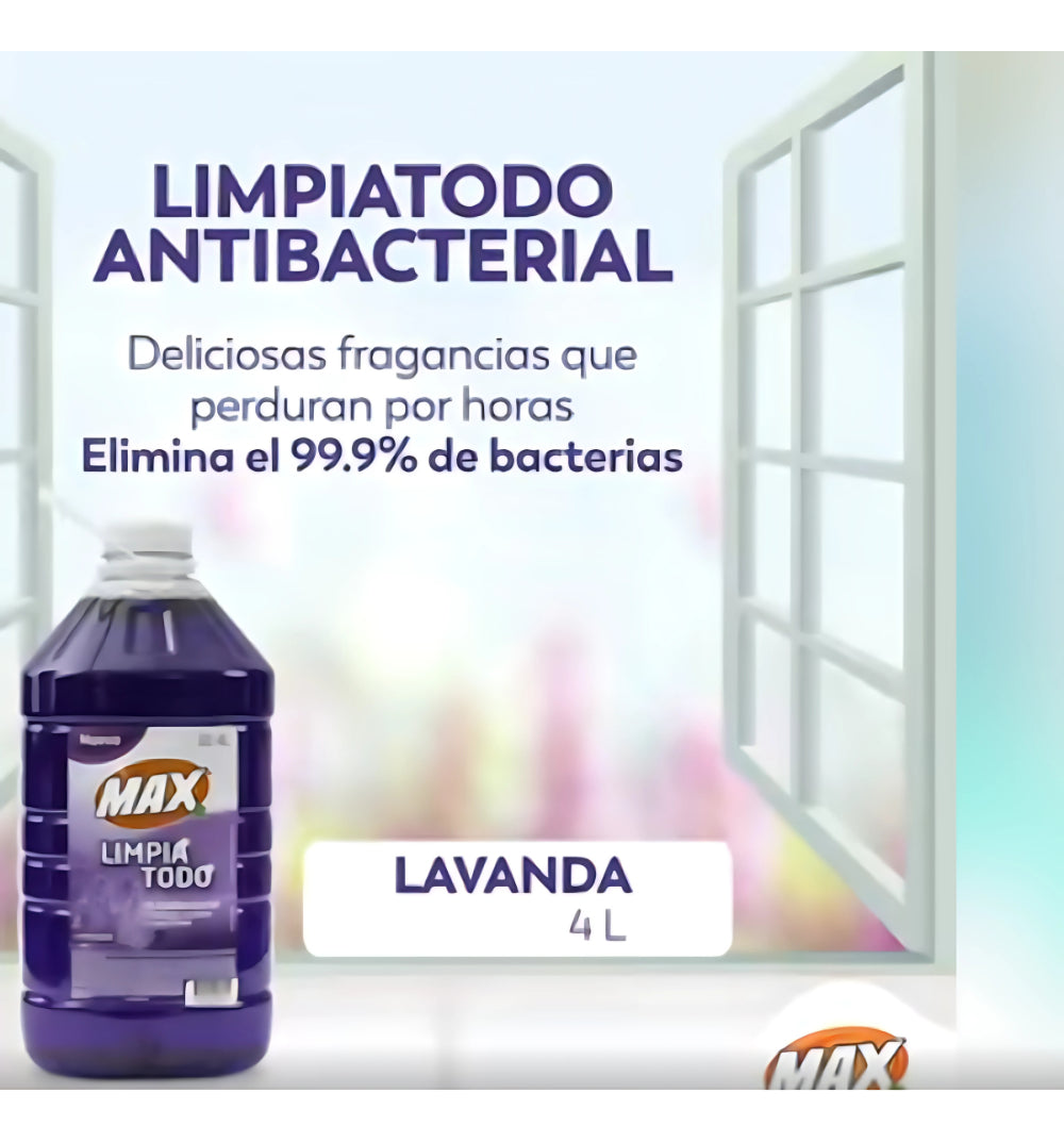 Limpia Todo Líquido Piso Antibacterial 900 Ml Brisa Marina