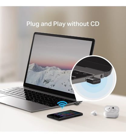 Adaptador Usb Wifi Nano Ma12n 300mbps Mercusys