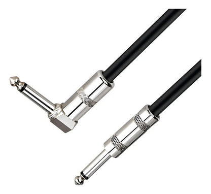 Cable De Audio 6.3mm Con Conector En L - 3 Metros