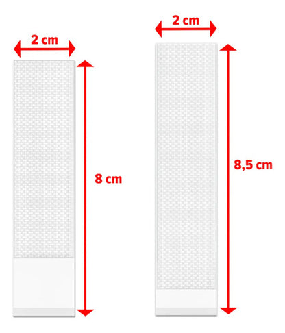 Tiras Adhesivas Click Colgar Cuadro Pack Talla M L Tesa Blanco