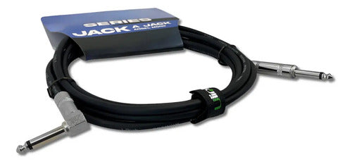 Cable De Audio Jack 6,3m Macho A 6.3mm Macho 10 Metros En L