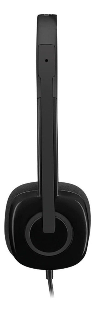 Audífonos Alámbrico Micrófono H151 Jack 3.5mm Logitech
