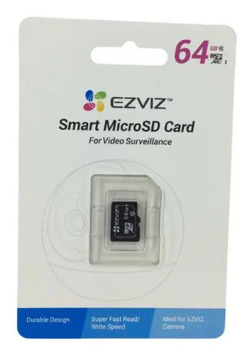 Tarjeta Memoria Ezviz Cscmt 64 Gb Micro Sd Alta Velocidad