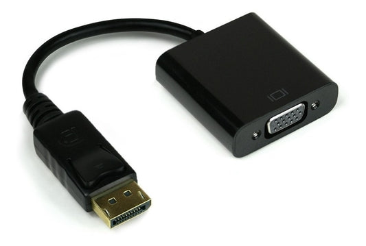 Adaptador Display Port Macho A Vga Hembra Cable 15 Cm