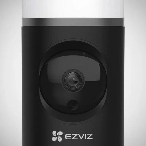 Cámara Seguridad Ip Wifi 4mp Ezviz Lc3 Luz Lampara Exterior Blanco