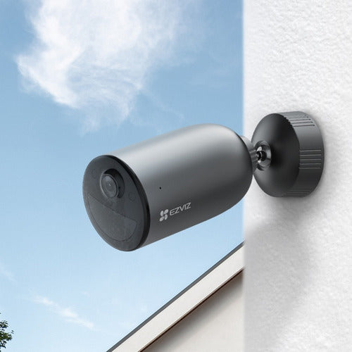 Cámara Seguridad Wifi Eb3 3mp Bateria Visión Nocturna Ezviz Negro