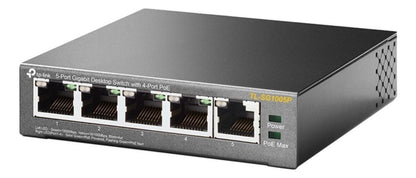 Switch Tp-link Gigabit Poe 5 Puertos Tl-sg1005p