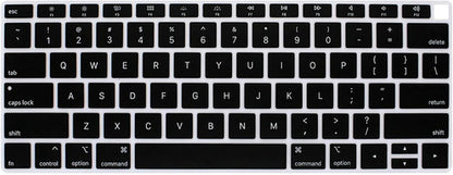 Protector Teclado Mac Ingles Air 13 Retina 2018 Touch Id Negro