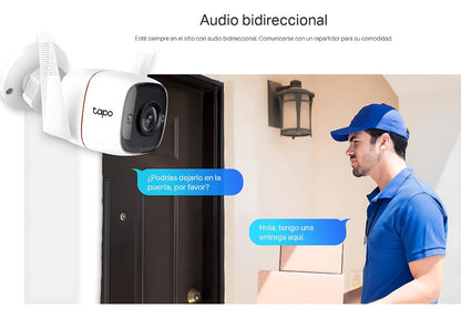 Cámara Seguridad Exteriores Wi-fi Tapo C310 Tp-link