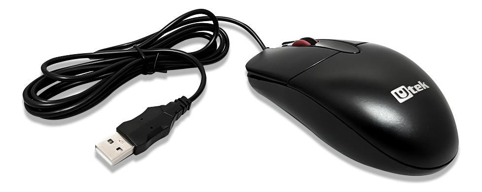 Mouse Alámbrico Usb 1200 Dpi Ut-mo750u Utek