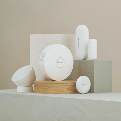 Kit Alarma Sensores Hogar A3 Zigbee Wifi Ezviz Blanco