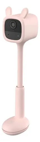 Camara Seguridad Wifi Full Hd Nocturna Monitor Bebe Pcreg Color Rosa Pálido