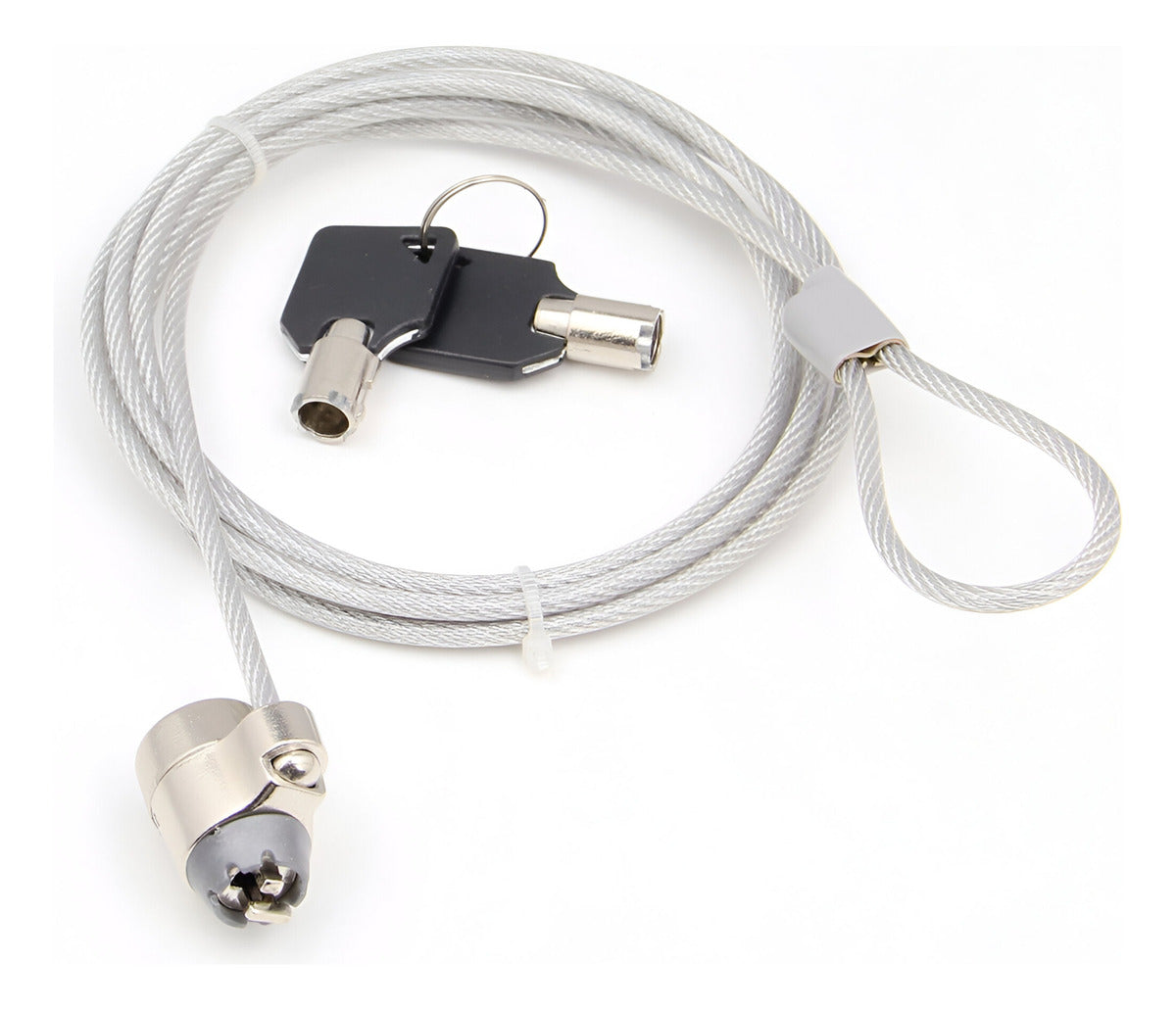 Candado Universal Notebook Llave 1.8 Metros Cable Reforzado