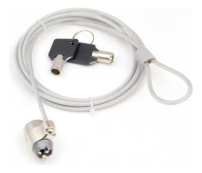 Candado Universal Notebook Llave 1.8 Metros Cable Reforzado