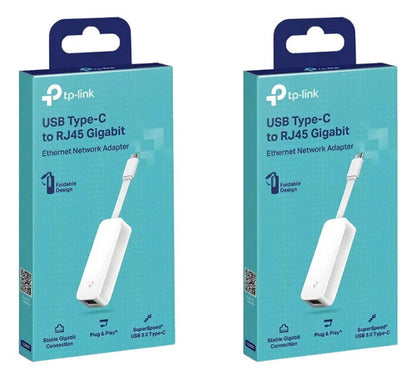 Pack 2 Adaptadores Usb Tipo C A Red Rj45 Gbit Tp-link Ue300c