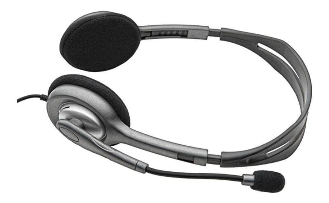 Audífono Con Micrófono Logitech H111 Jack 3.5mm