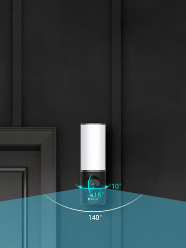 Cámara Lampara Seguridad Exterior Ip Lc3 Wifi 4mp Ezviz Blanco