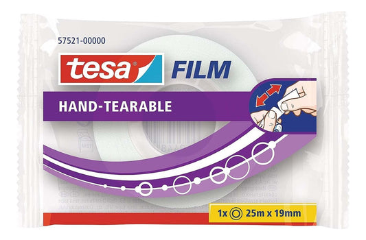 Cinta Adhesiva Corte Fácil 19mm X 25mts Tesa