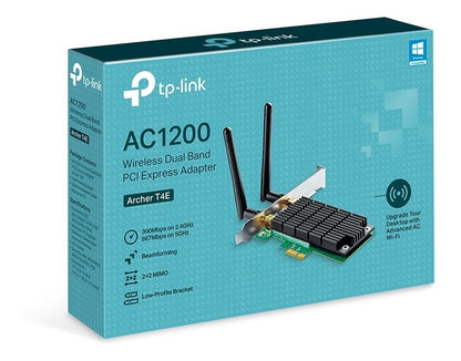 Adaptador Inalámbrico Ac1200 Pci Express Banda Dual T4e