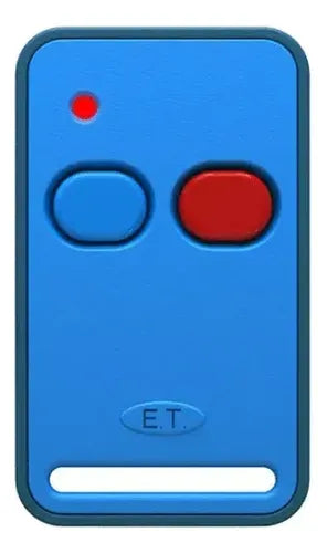 Control Remoto Tx2 Mix Rc 433mhz Etsystem Portón Azul