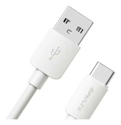 Cable Bestlink Carga Rápida Datos Usb-a A Usb-c 2 Metros 3a Blanco