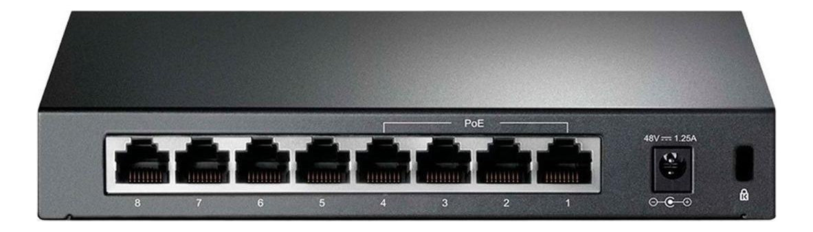 Switch Poe+ Tp-link Tl-sg1008p 8 Puertos Gigabit