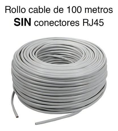 Cable Red Cat6 Utp Caja 100 Metros 23 Awg Ulink