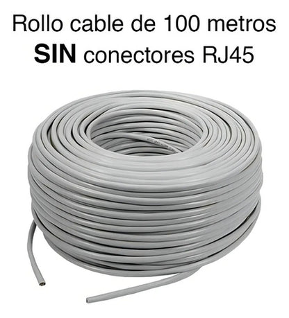 Cable Red Cat6 Utp Caja 100 Metros 23 Awg Ulink