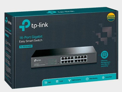 Switch Tl-sg1016de 16 Puertos Gigabit Tp-link
