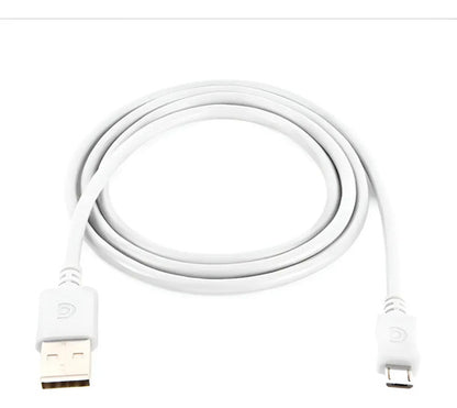 Cable Microusb Android Carga Datos Flat Griffin 3m Pack 2 Blanco