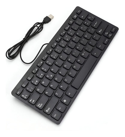 Mini Teclado Usb 78 Teclas, Compacto Y Ergonómico Portable